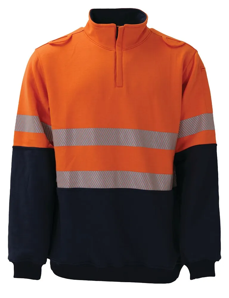 Tuffa Workwear Tuffa WINDCHFR0001F Windcheater - Women - FR/Arc Rated PPE2 - Navy/Orange - 6