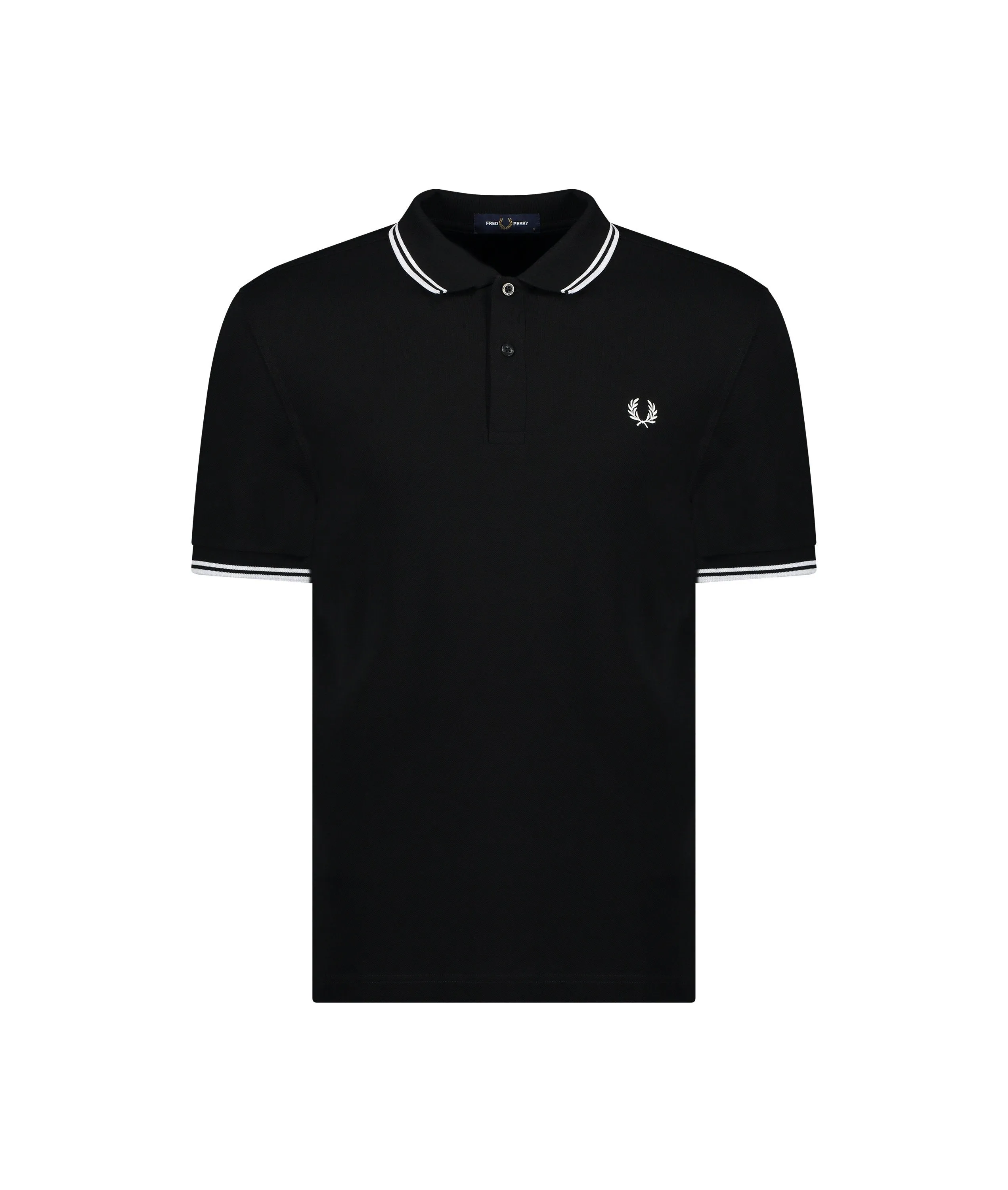 Twin Tipped Classic  Polo Shirt - Black