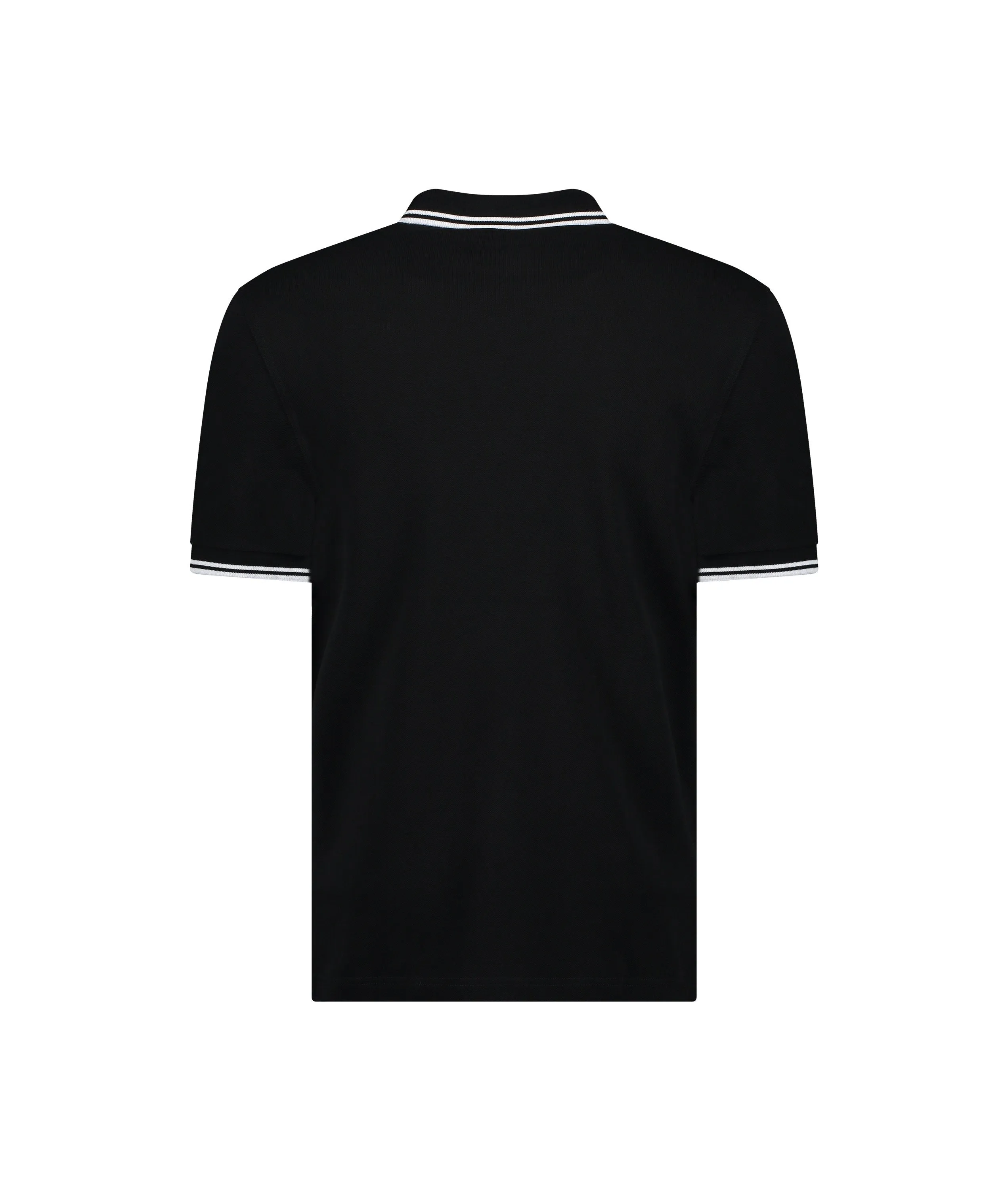 Twin Tipped Classic  Polo Shirt - Black