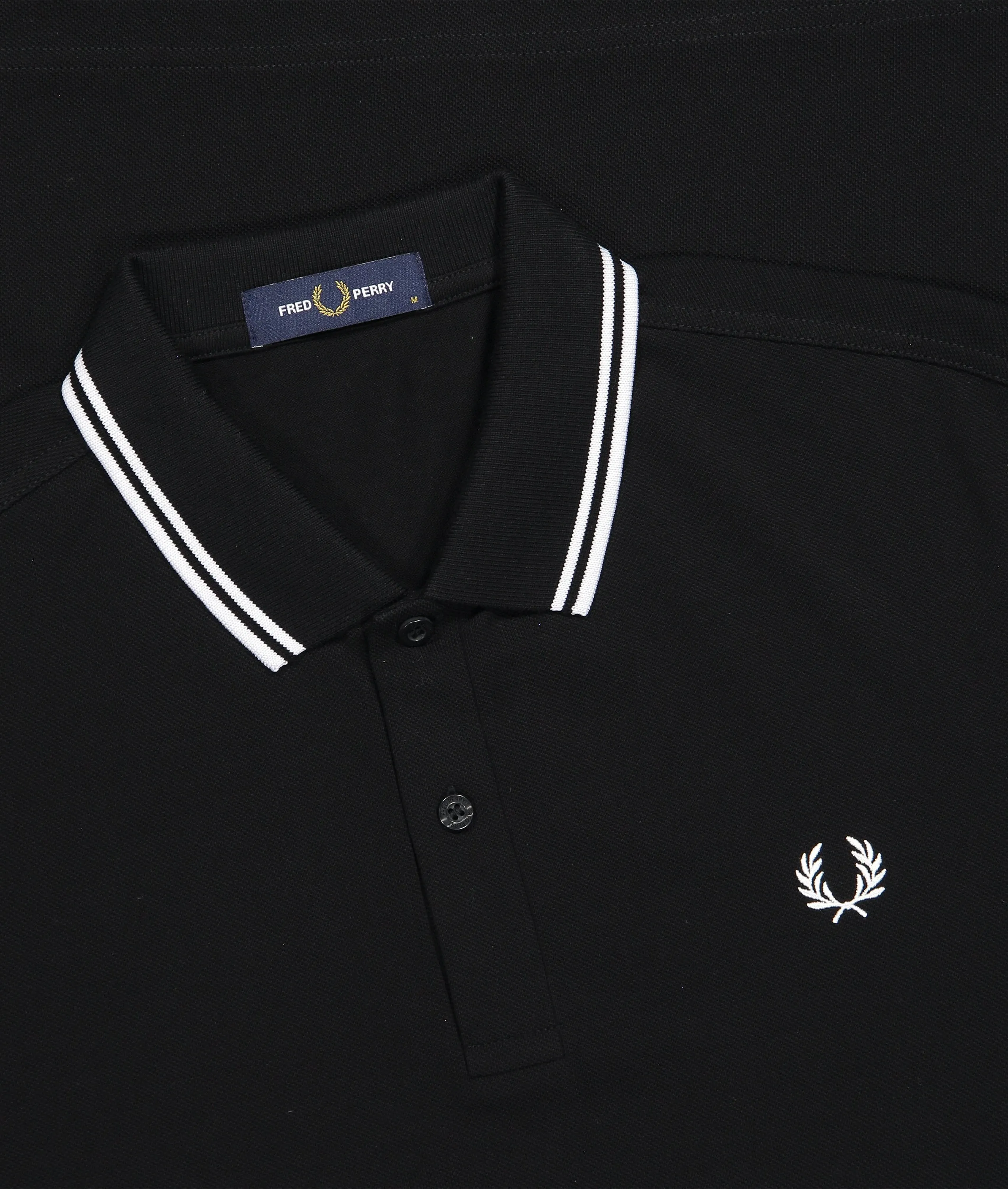 Twin Tipped Classic  Polo Shirt - Black