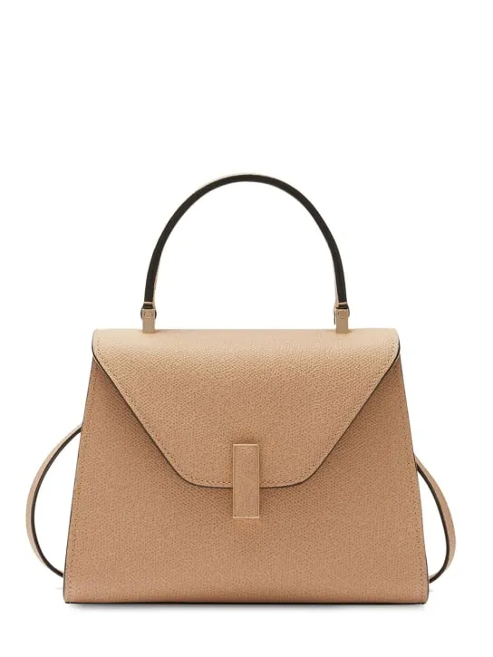 Valextra   Mini Iside grained leather bag 