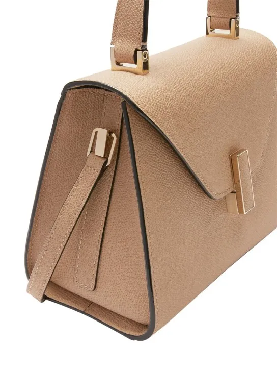 Valextra   Mini Iside grained leather bag 