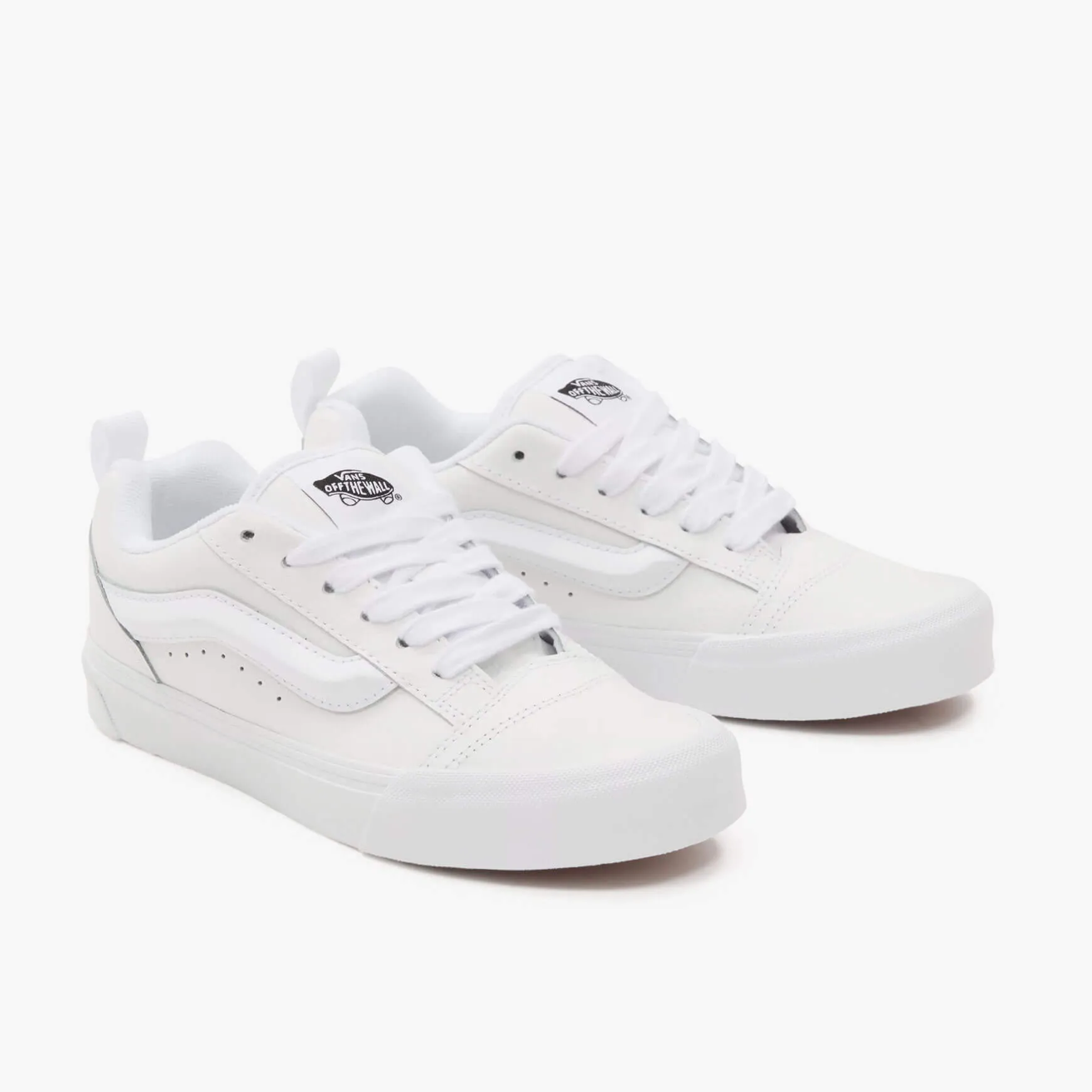 Vans Knu Skool Leather True White