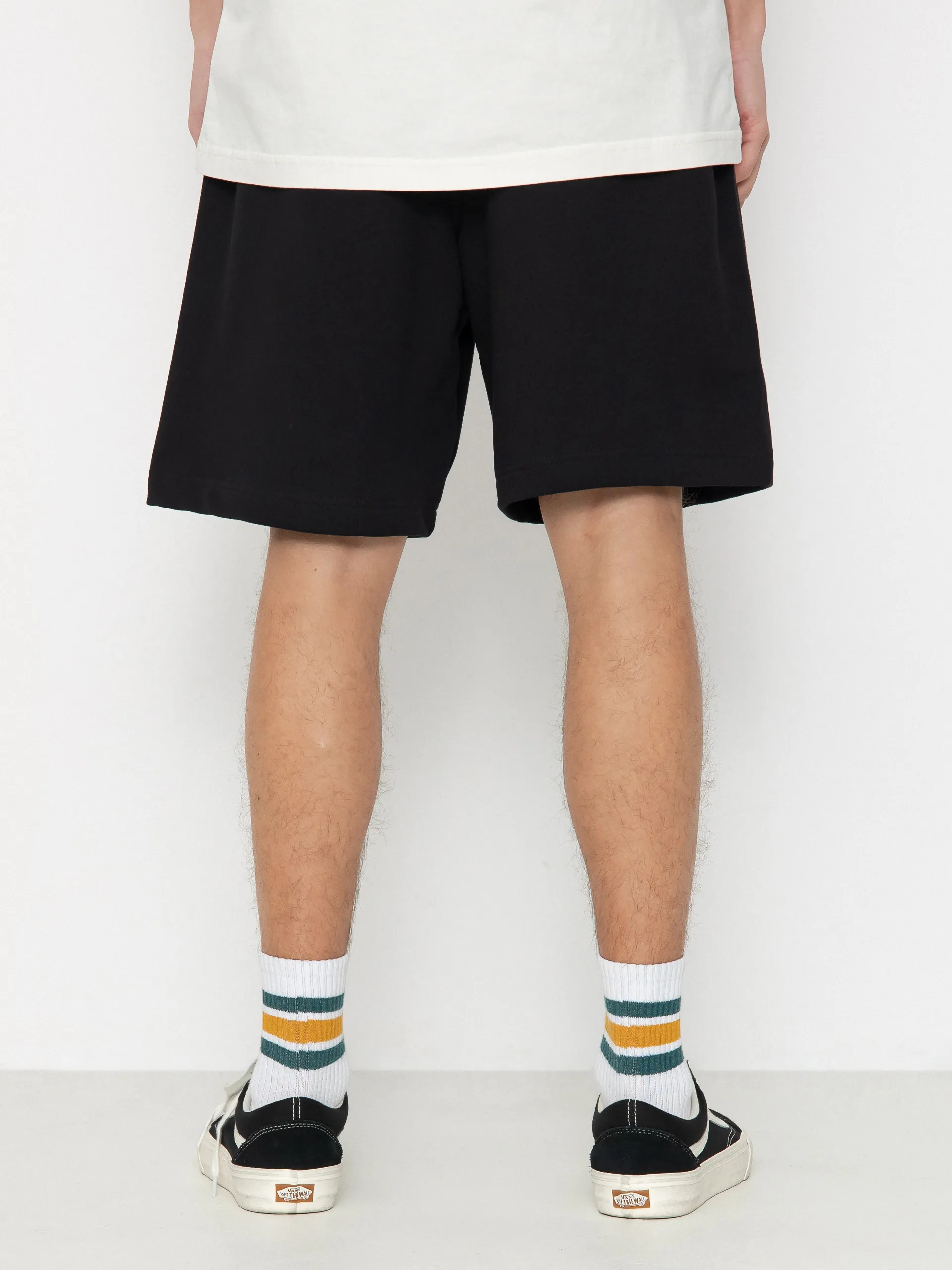 Vans Smiling Sun Relaxed Fleece Shorts (black)