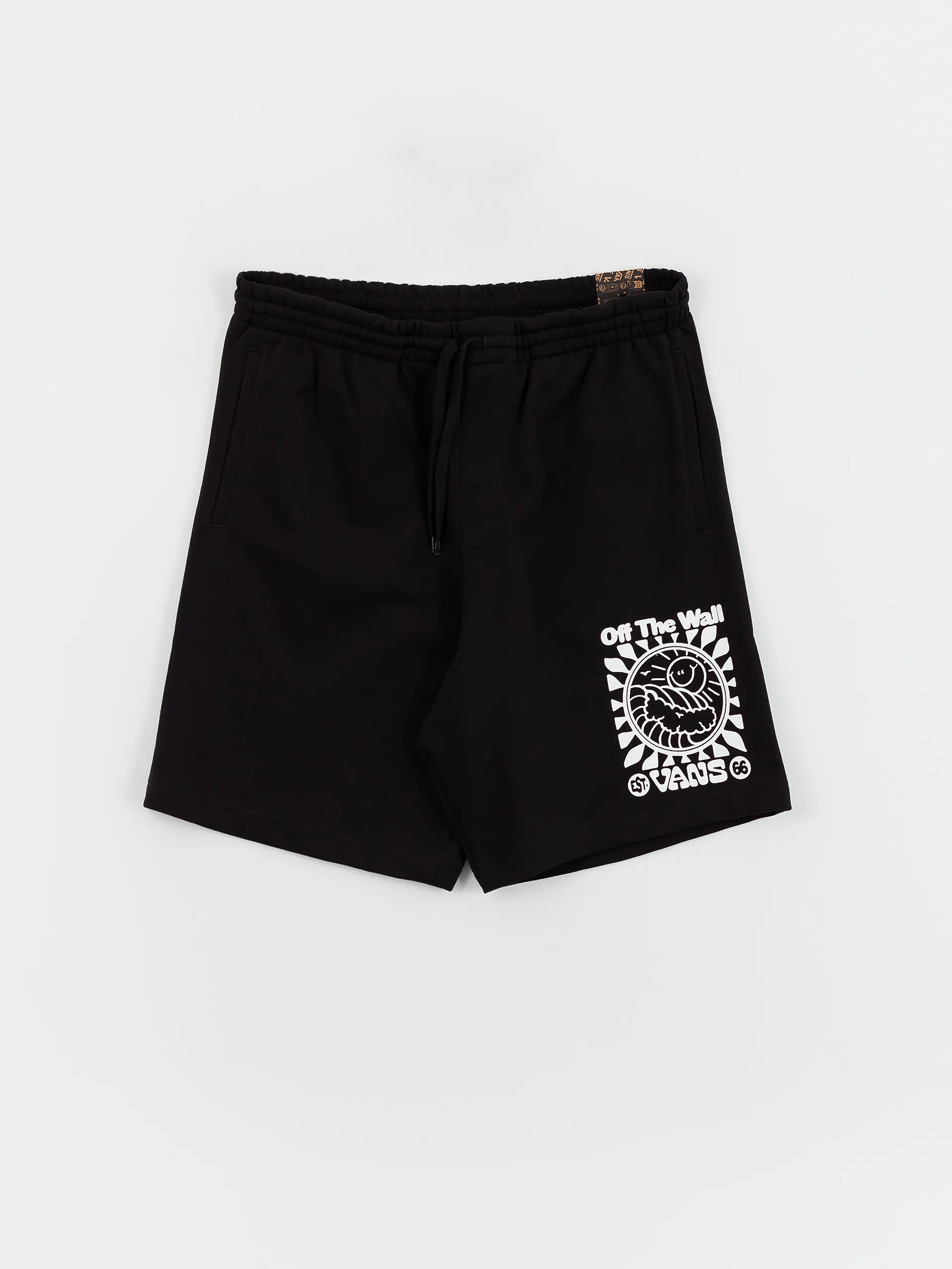 Vans Smiling Sun Relaxed Fleece Shorts (black)