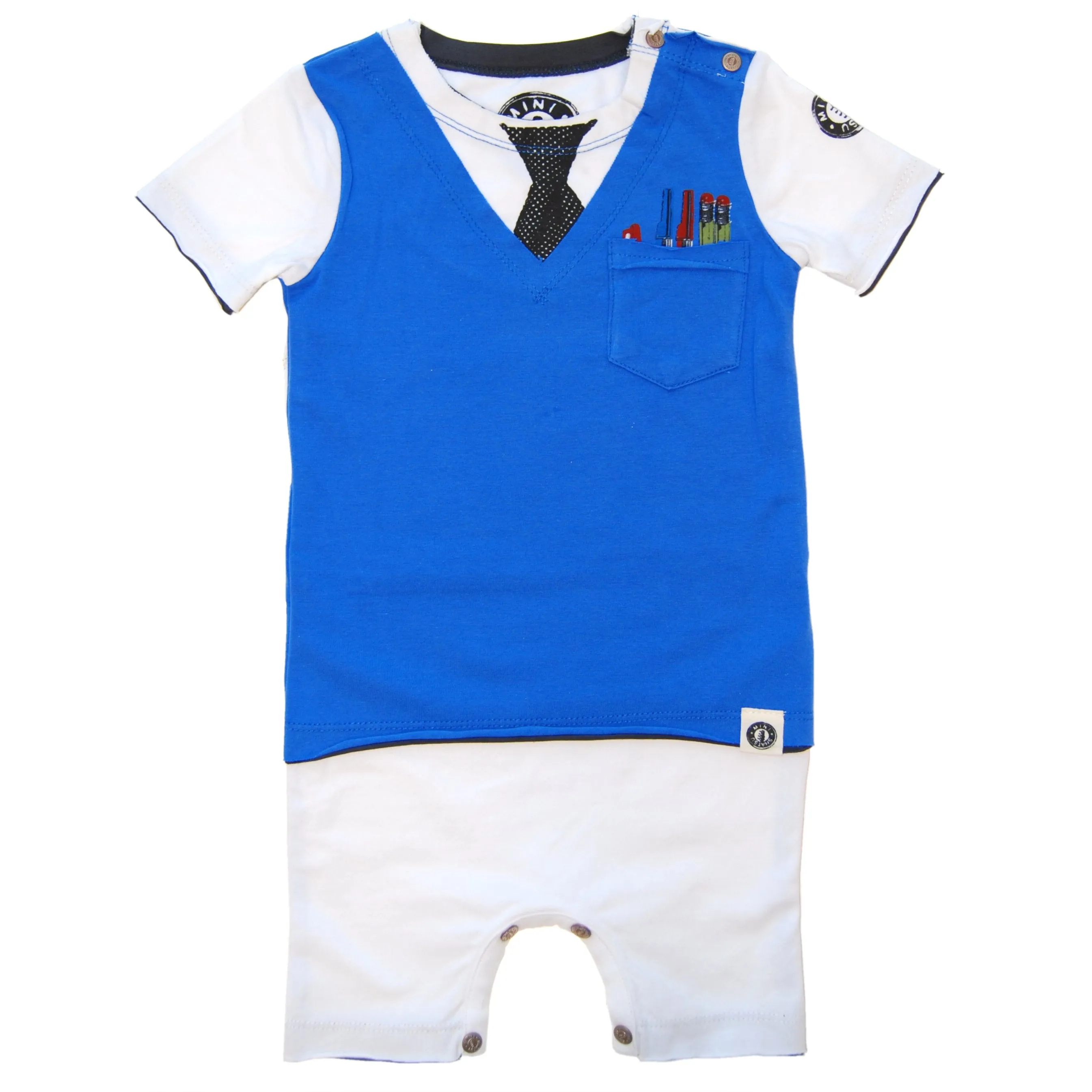 Vest Tie Genius CEO Romper by: Mini Shatsu