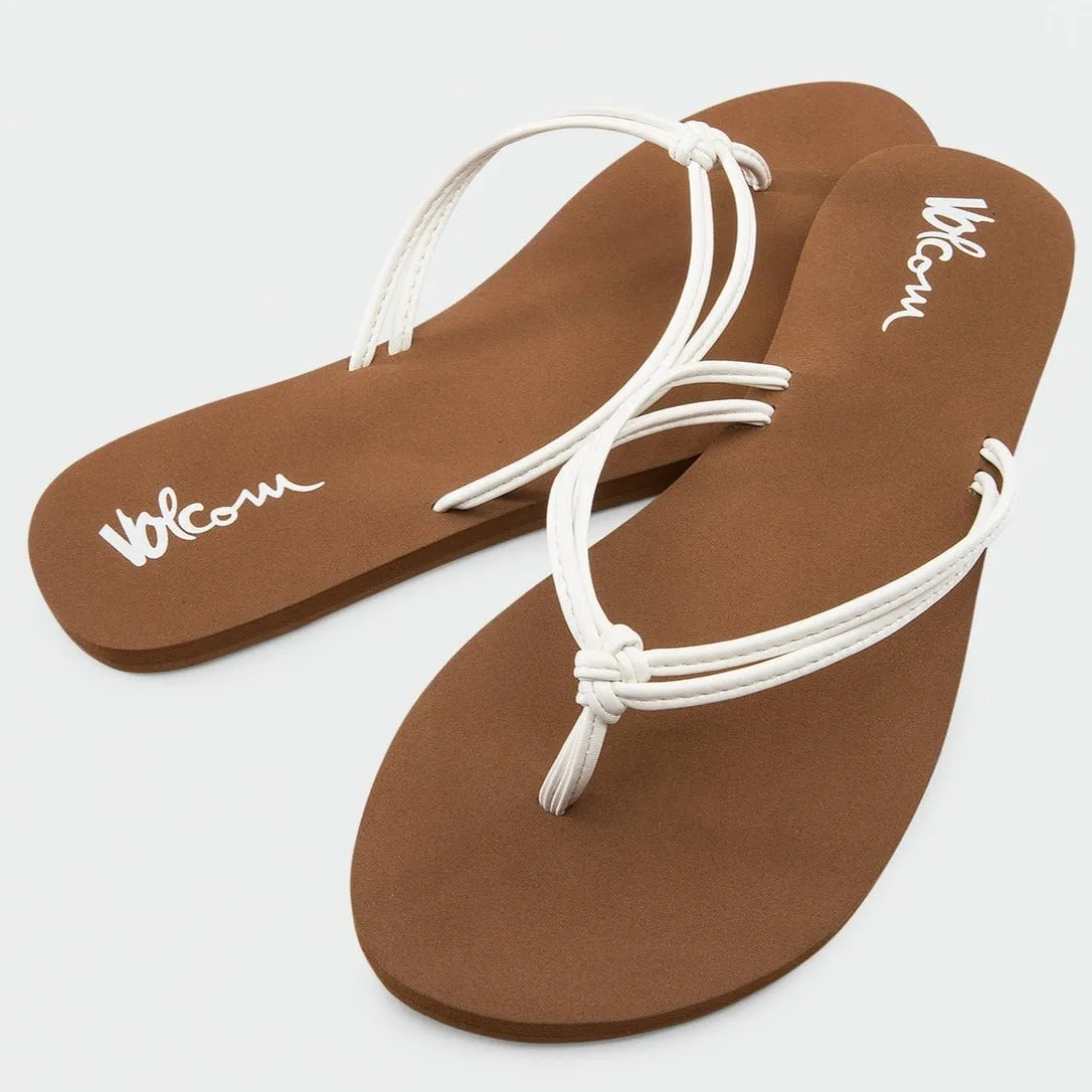 Volcom Forever and Ever II Women's Sandals - White