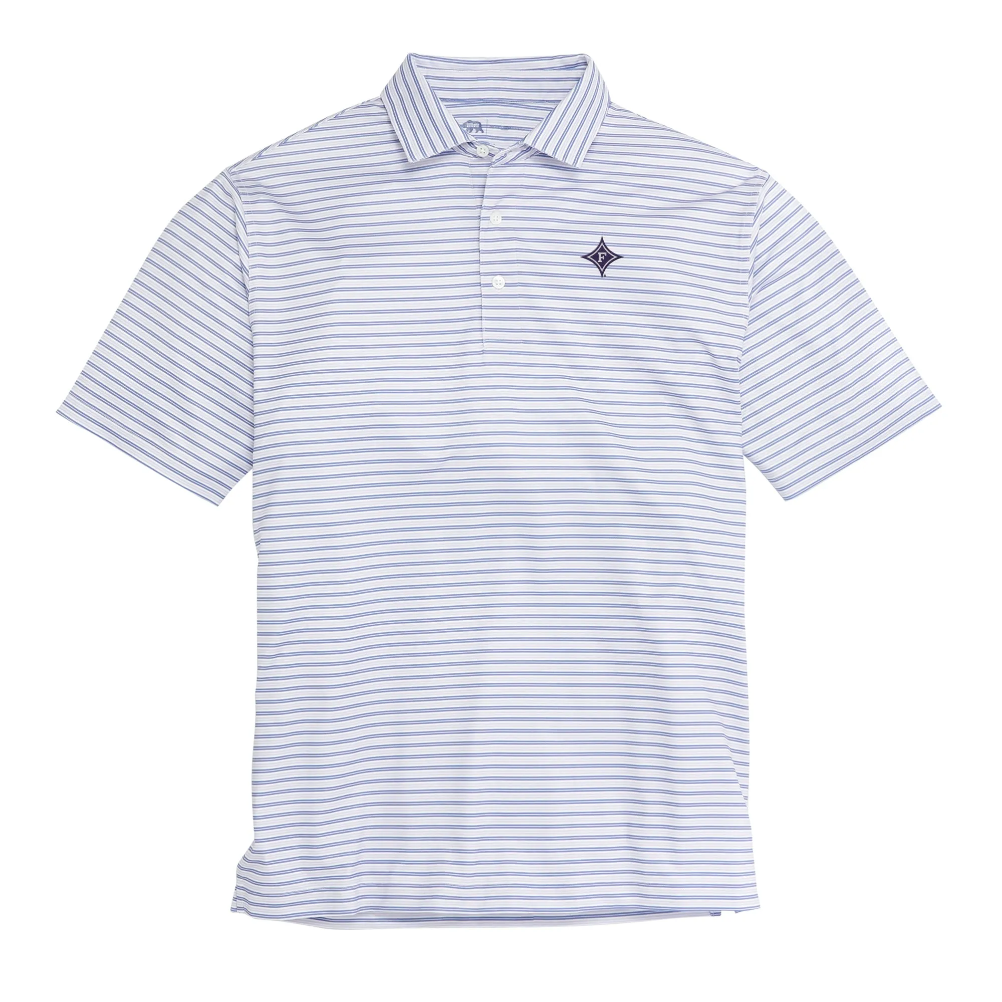 Wedge Stripe Furman Performance Polo