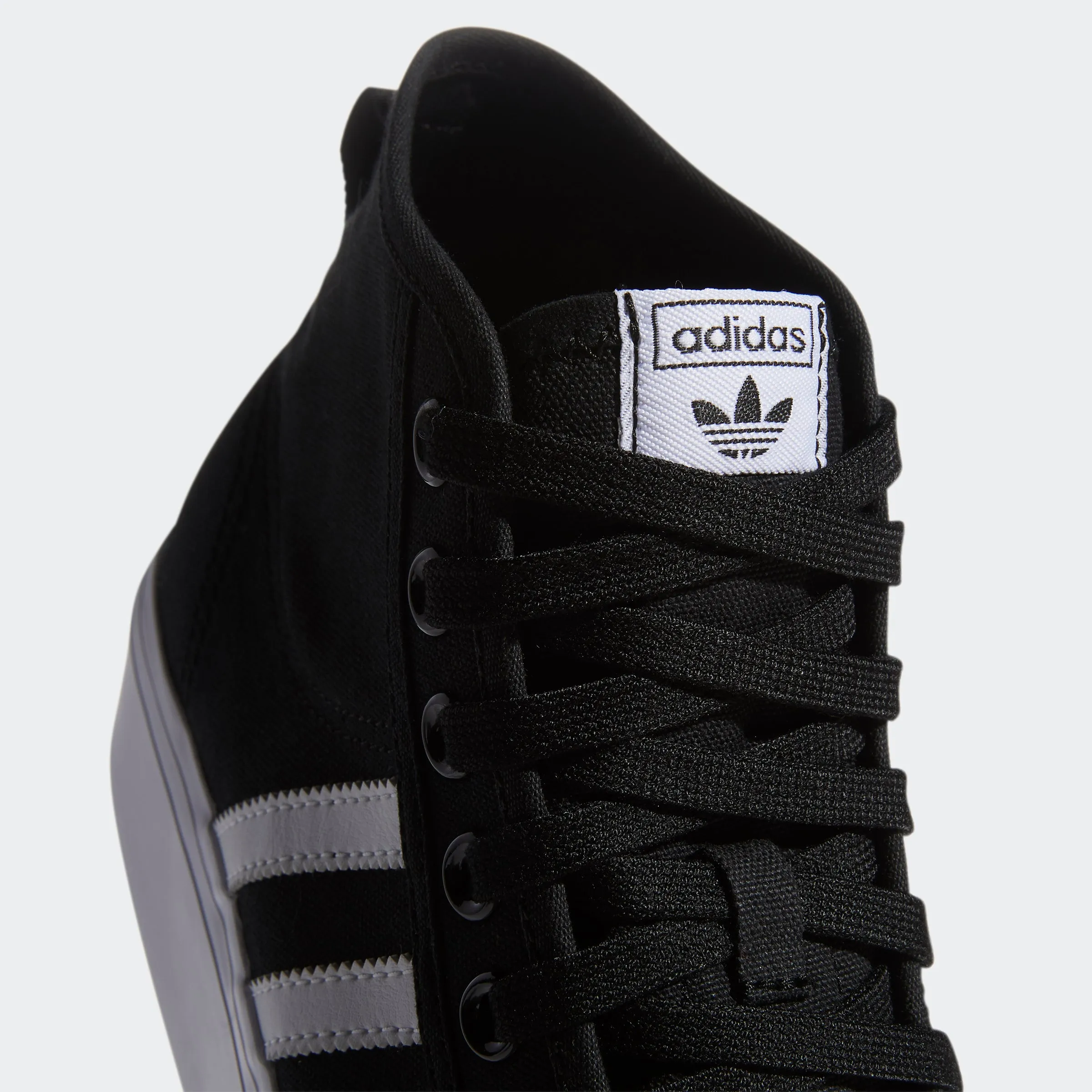 Women's adidas Originals Nizza Platform Mid Shoes Black