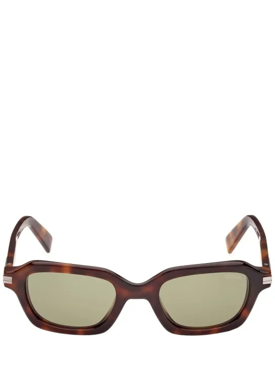 Zegna   Squared sunglasses 